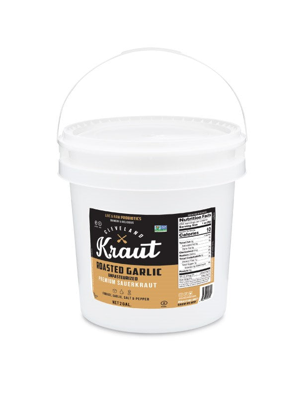 Cleveland Kitchen Roasted Garlic 2 Gallon - 1 Per Case.
