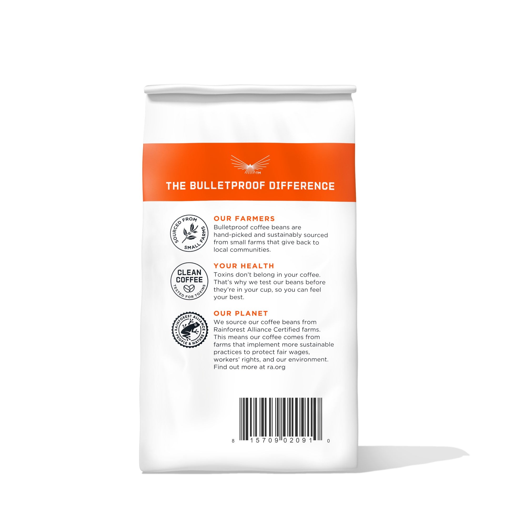 Bulletproof The Original Ground Coffee 12 Ounce Size - 6 Per Case.