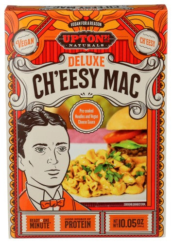 Upton's Naturals Ch'eesy Macaroni 10.05 Ounce Size - 6 Per Case.