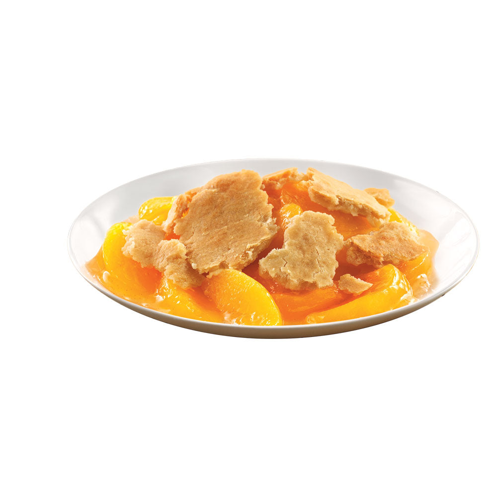 Chef Pierre Peach Country Fruit Cobbler 80 Ounce Size - 4 Per Case.