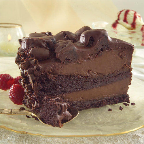 Cake Chocolate Lovin Spoon Iced Slice Layer Frozen 6.25 Pound Each - 4 Per Case.