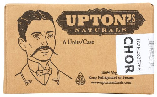 Upton's Naturals Chorizo Seitan 8 Ounce Size - 6 Per Case.