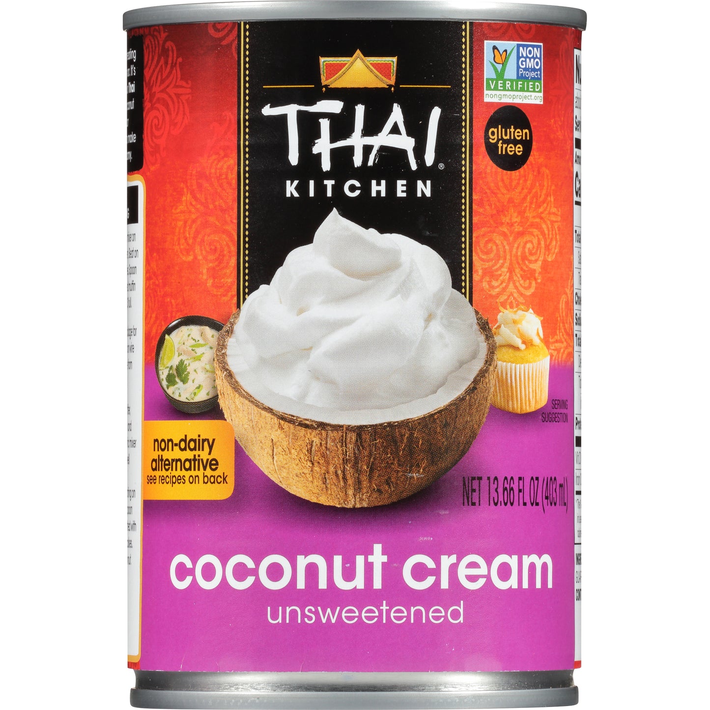 Thai Kitchen Coconut Cream 13.66 Fluid Ounce - 6 Per Case.