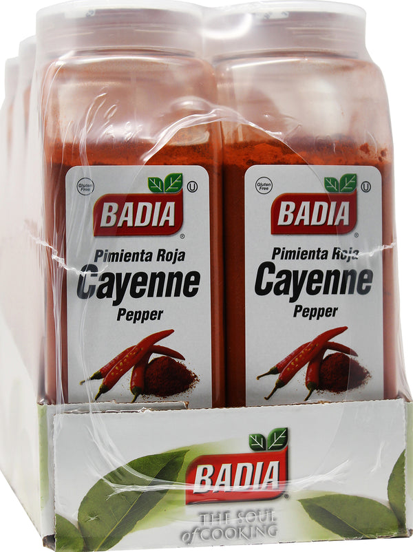 Badia Ground Cayenne Pepper 16 Ounce Size - 6 Per Case.