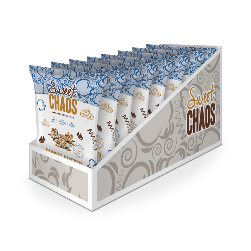 Sweet Chaos Peanut Butter Cup Drizzle 1.5 Ounce Size - 8 Per Case.