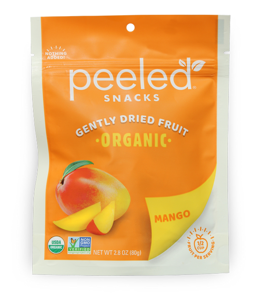 Peeled Snacks Much Ado About Mango 2.8 Ounce Size - 12 Per Case.