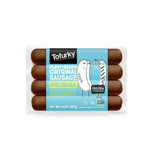 Tofurky Kielbasa 14 Ounce Size - 5 Per Case.