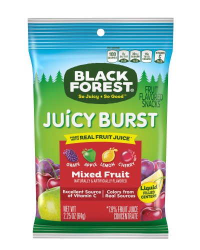 Black Forest Cis Vend Fruit Snack 2.25 Ounce Size - 48 Per Case.