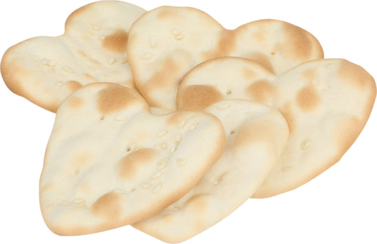 Lahvosh Crackerbread Hearts Original 12 Ounce Size - 6 Per Case.