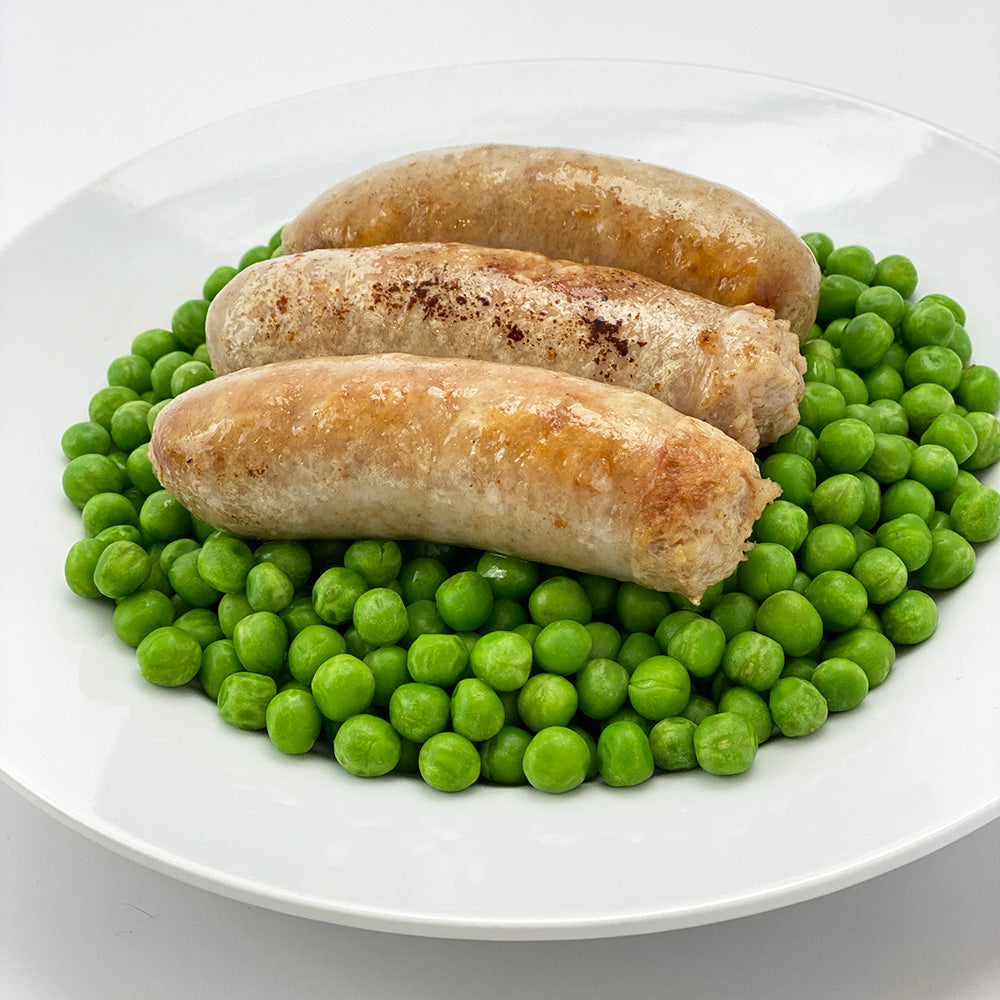 British Style Bangers Bags 10 Pound Each - 1 Per Case.