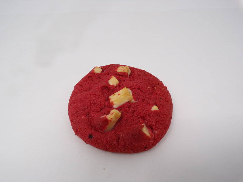 Aphrodite Divine Confections Red Velvet Cookie Dough Puck 1.4 Ounce Size - 112 Per Case.