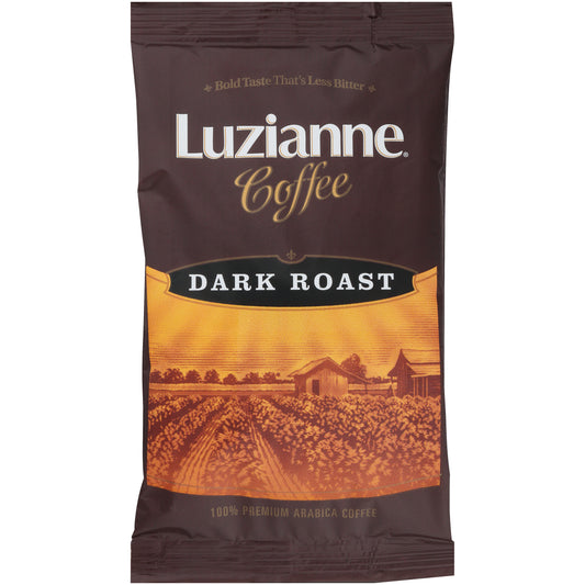 Luzianne Dark Coffee 2.25 Ounce Size - 36 Per Case.