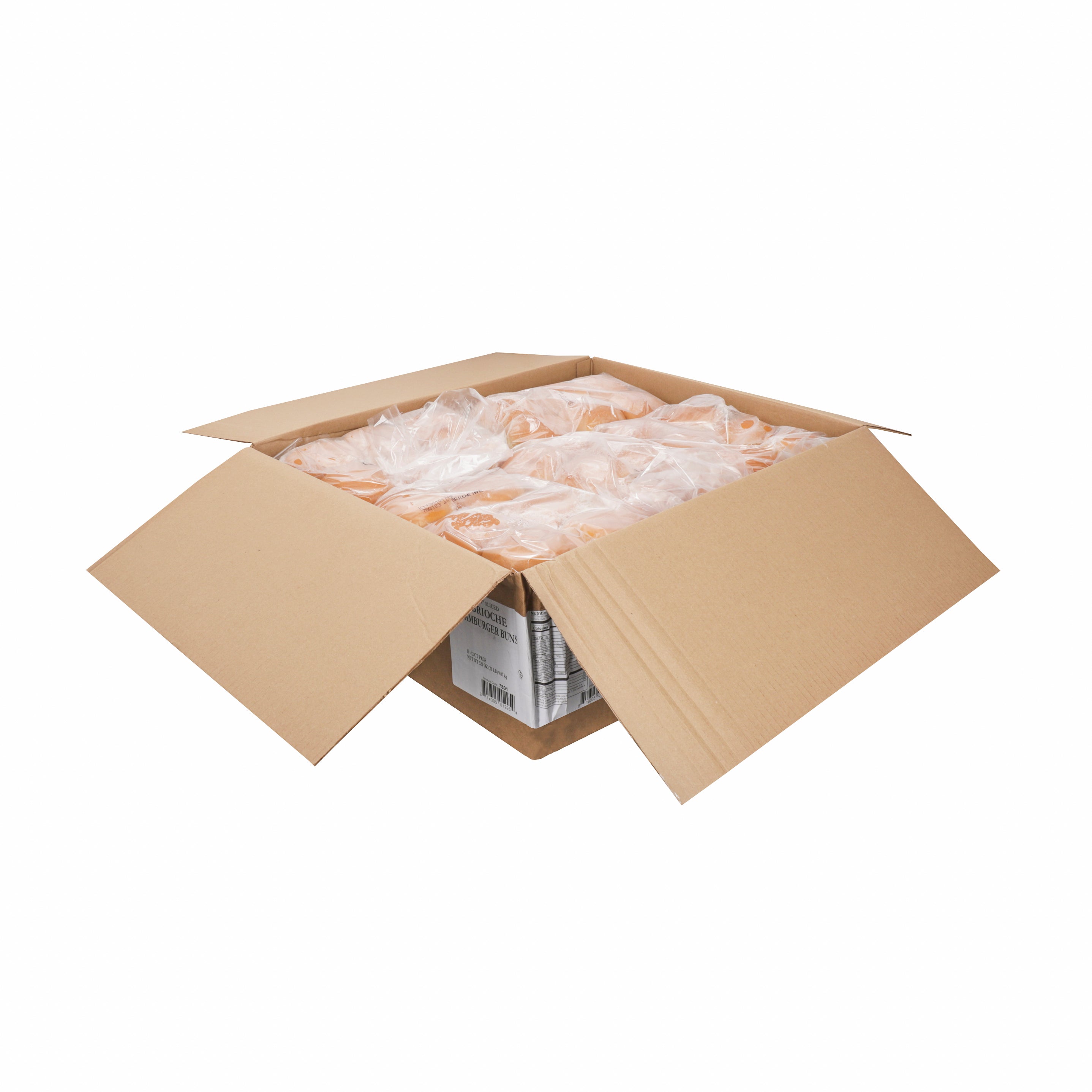 Perfection Bakeries Brioche Bun 4" 12 Count Packs - 10 Per Case.