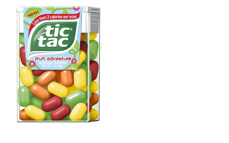 Tic Tac Txx Fruit Adventure 12 Count Packs - 24 Per Case.