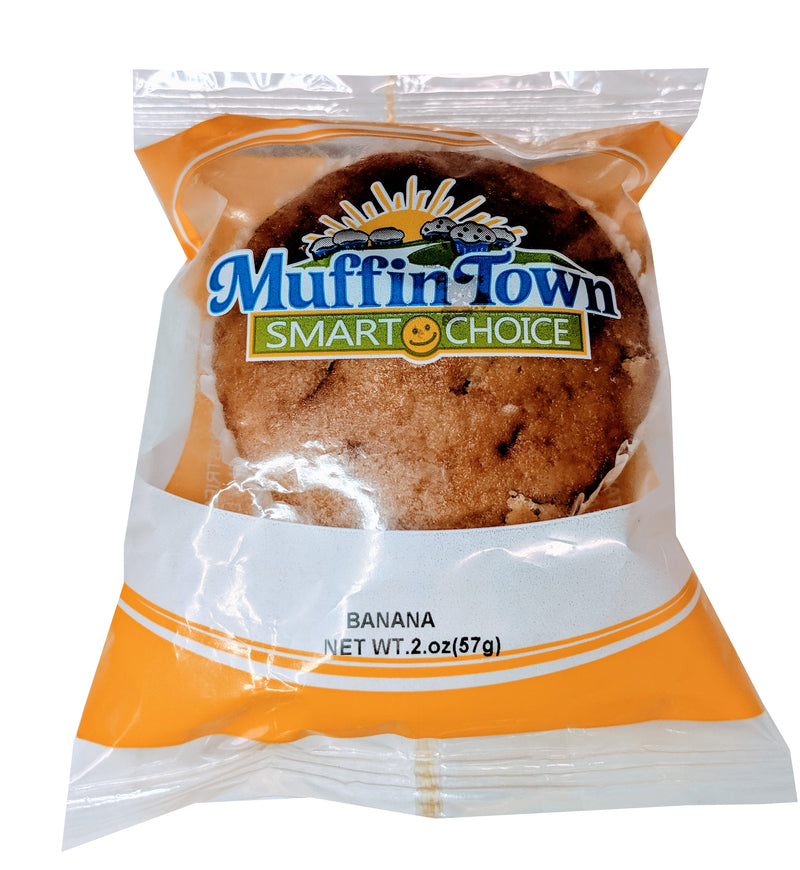 Smart Choice Banana Muffin 2 Ounce Size - 72 Per Case.