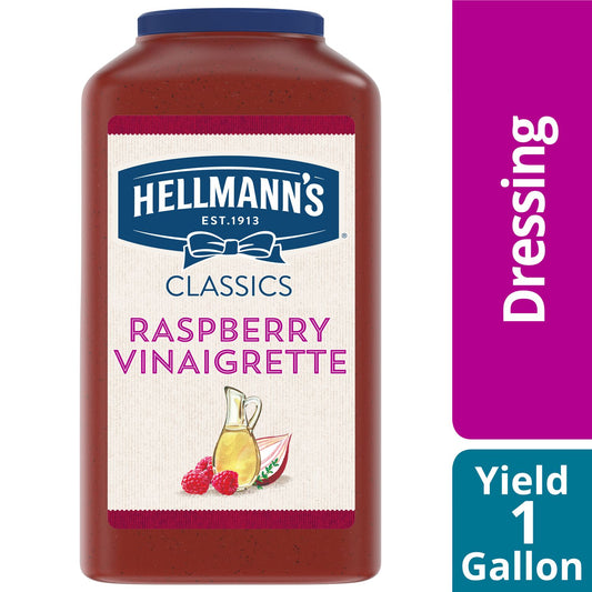 Hellmann's Dressing Raspberry Vinaigrette Ga 8.679 Pound Each - 4 Per Case.