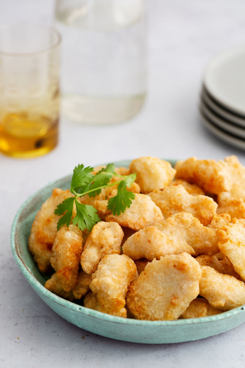 Tempura Battered Chicken Breast 2 Pound Each - 6 Per Case.