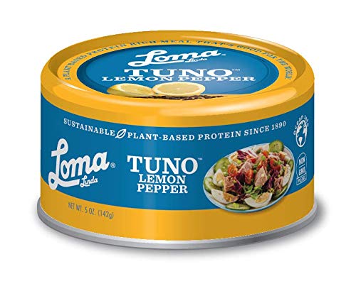 Loma Linda Tuno Lemon Pepper 5 Ounce Size - 12 Per Case.