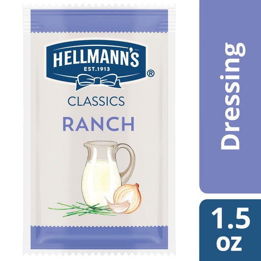 Hellmann's Spreadsdressing Classics Ranch 1.5 Fluid Ounce - 102 Per Case.