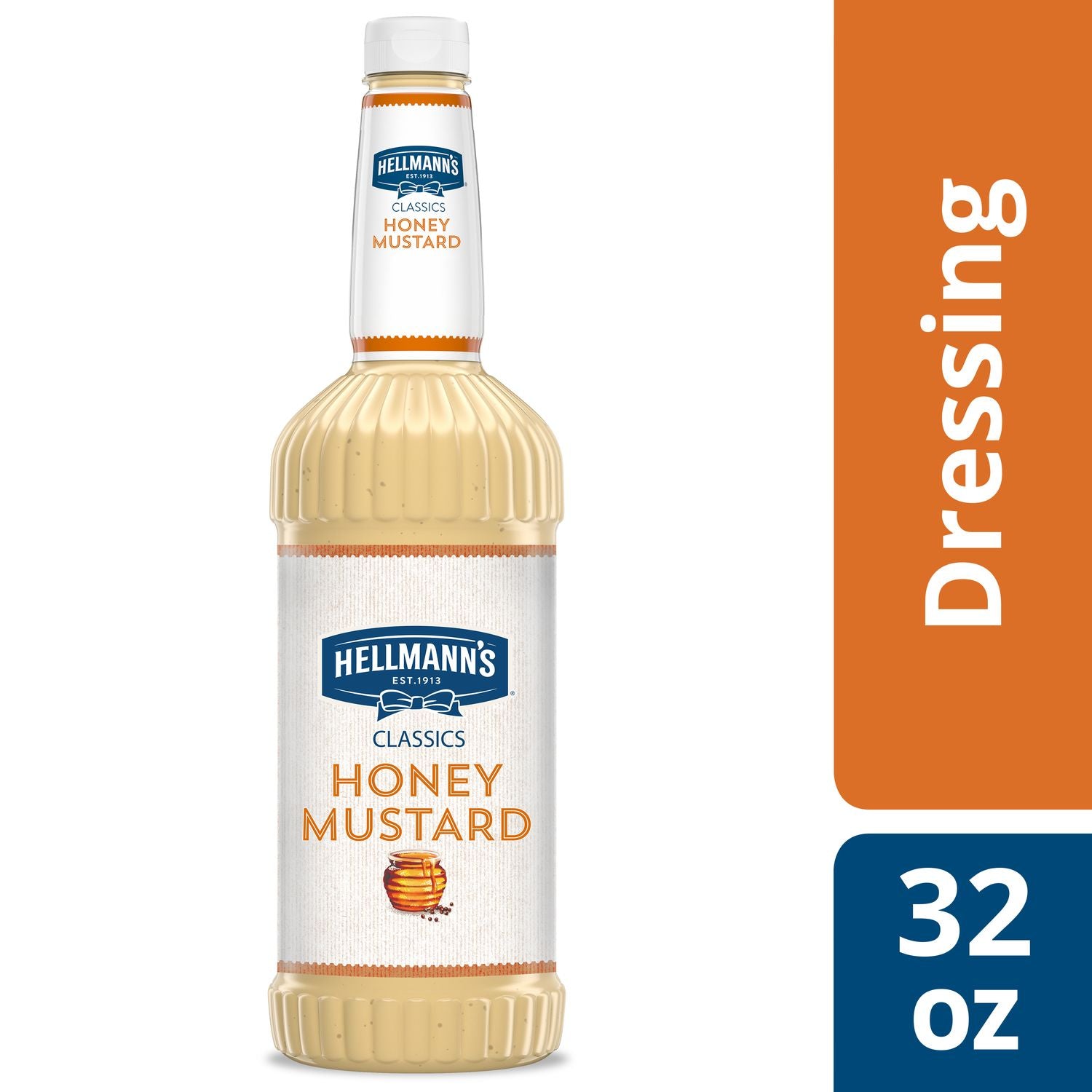 Hellmann's Dressingspreads Classics Hon Mustsbb 32 Fluid Ounce - 6 Per Case.