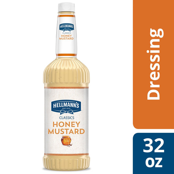 Hellmann's Dressingspreads Classics Hon Mustsbb 32 Fluid Ounce - 6 Per Case.