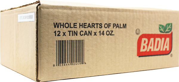 Badia Hearts Of Palm 14 Ounce Size - 12 Per Case.