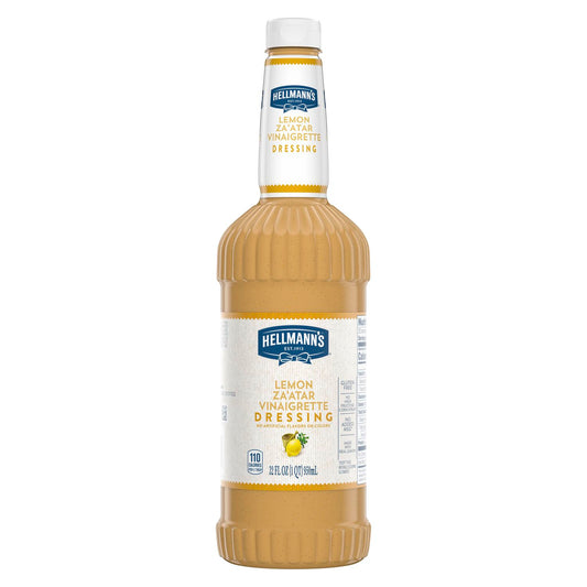 Hellmann's Condiment Classics Lemon Zaatar 32 Ounce Size - 6 Per Case.