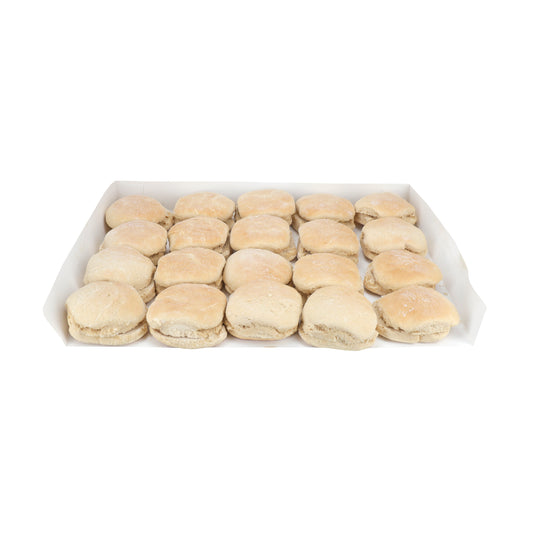 Bridgford Honey Whole Wheat Biscuits Slicedlayer (Whole Grain) 100 Piece - 1 Per Case.