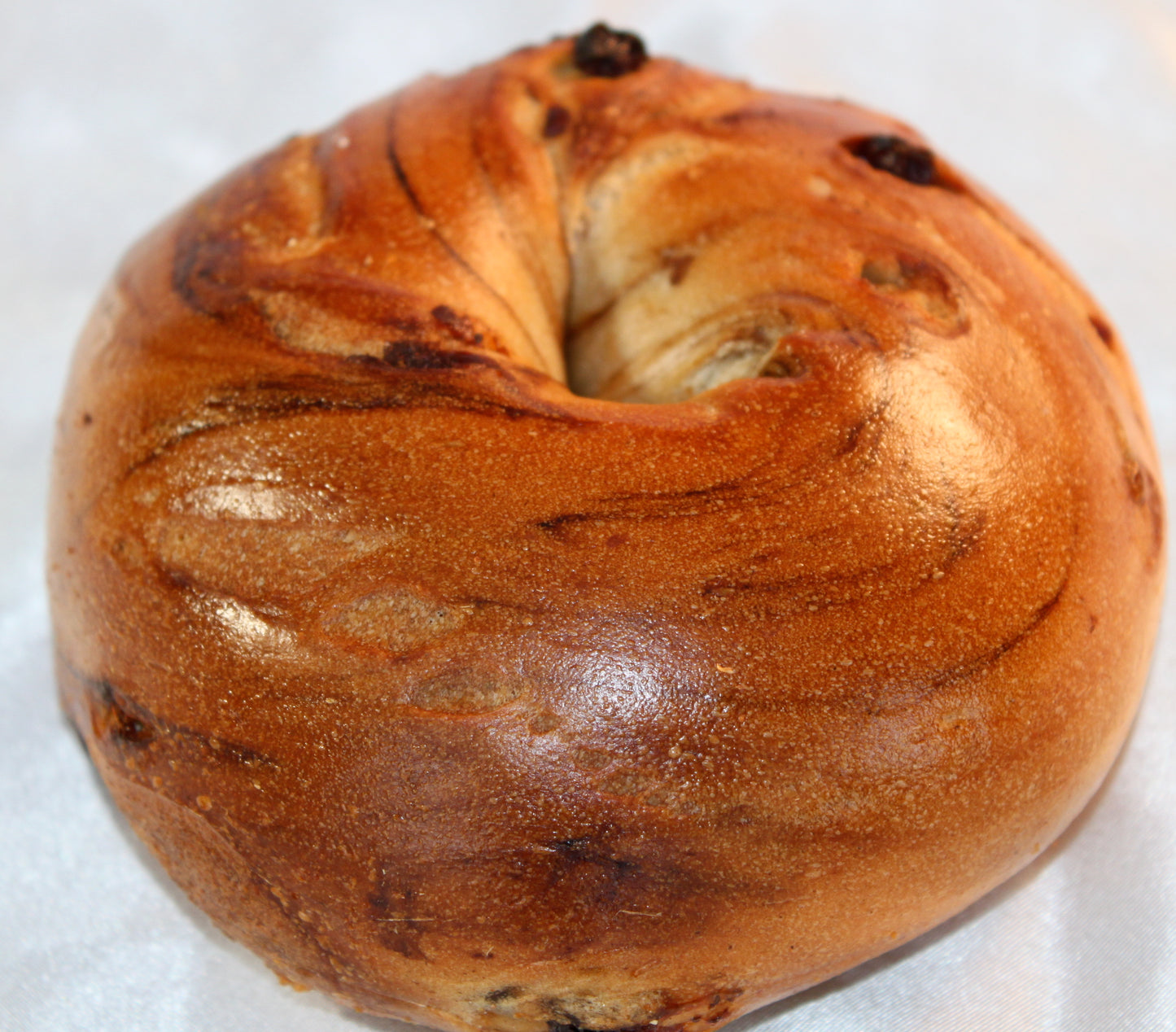 Davidovich Cinnamon Raisin Bagels 5.25 Ounce Size - 60 Per Case.