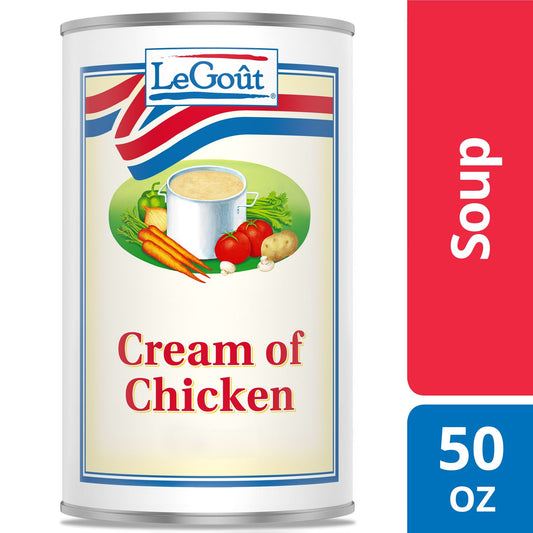 Legout Soups Cream Of Chicken 50 Ounce Size - 12 Per Case.