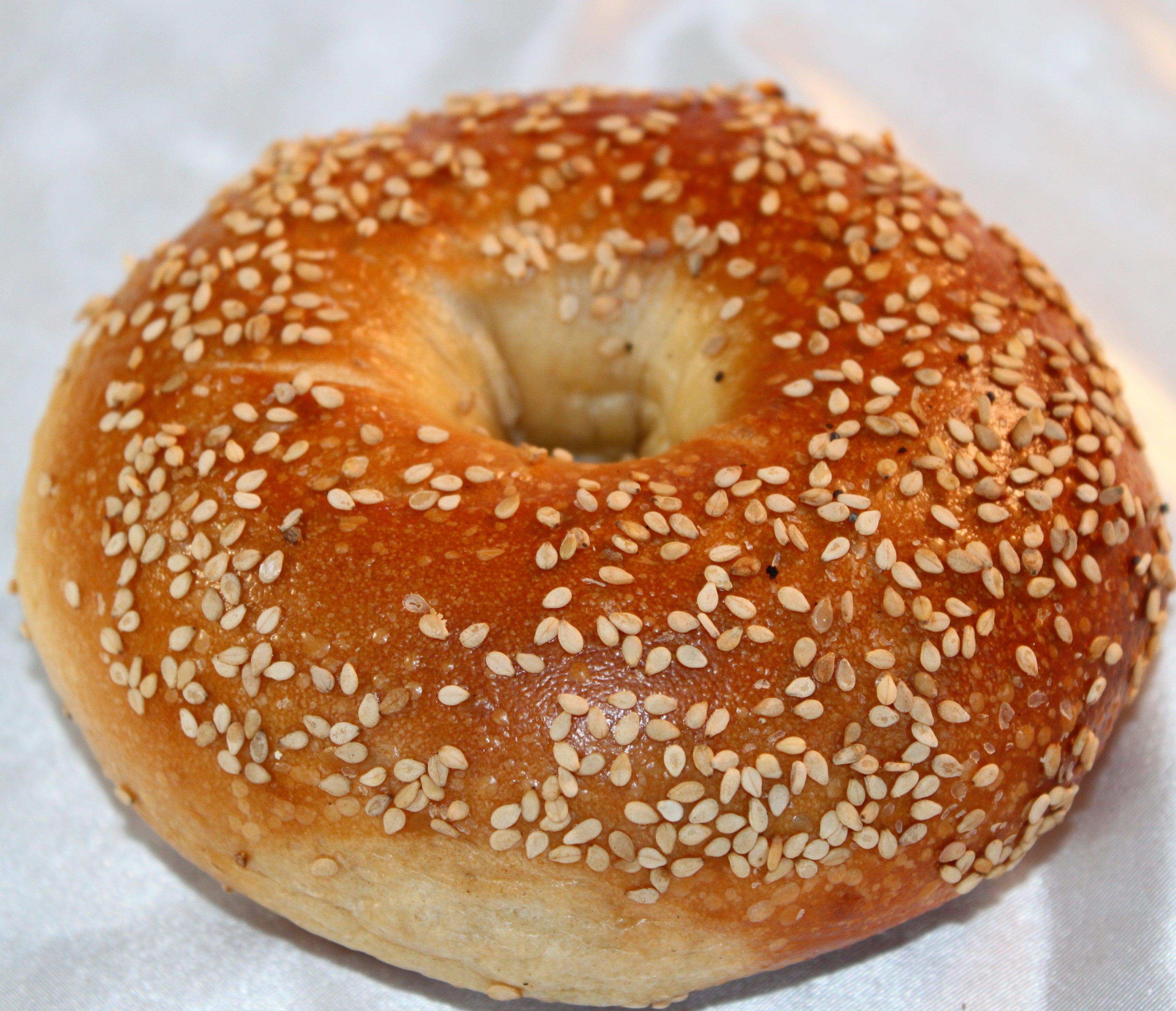 Davidovich Sesame Bagels 5.25 Ounce Size - 60 Per Case.