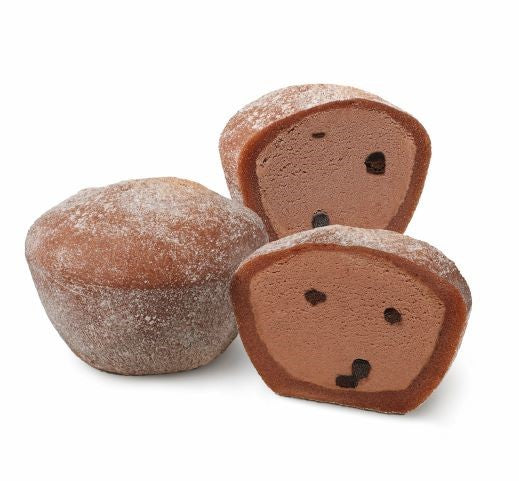 Mymochi Double Chocolate Mochi Ice Cream 1.5 Ounce Size - 72 Per Case.