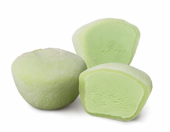 Mymochi Green Tea Mochi Ice Cream 6 Count Packs - 12 Per Case.