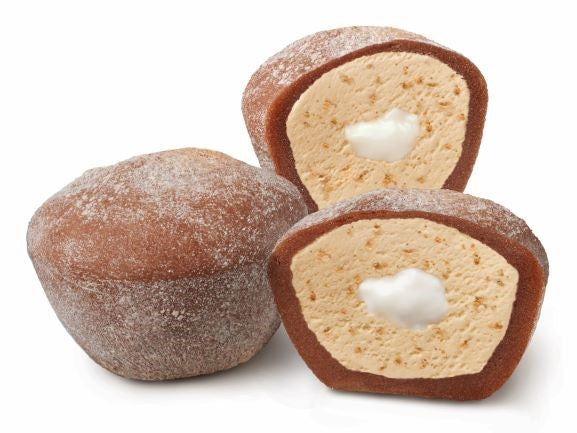 Mymochi Smores Mochi Ice Cream 6 Count Packs - 12 Per Case.