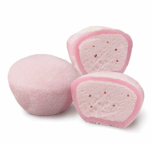 Mymochi Strawberry Mochi Ice Cream 1.5 Ounce Size - 12 Per Case.