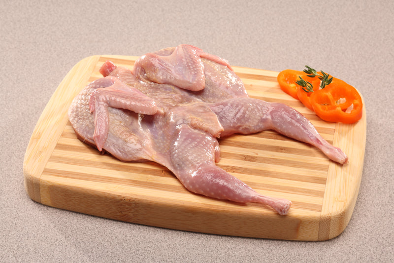 Quail Breast Cut Bone In Marinated Retail 16 Ounce Size - 6 Per Case.