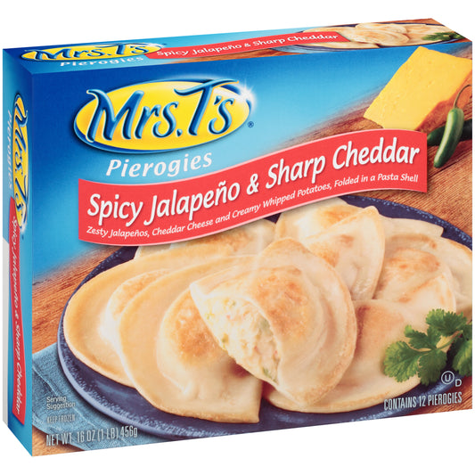 Pierogies Jalapeno Cheddar 12 Each - 12 Per Case.