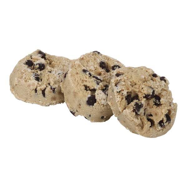 Frozen Cookie Dough Chocolate Chip Bags Containing Dough Pucks 5 Pound Each - 4 Per Case.