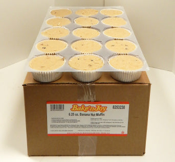 Bake'n Joy Muffin Batter Banana Nut 6.25 Ounce Size - 75 Per Case.