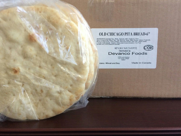 Old Chicago Pita Bread 6"1 Each - 120 Per Case.