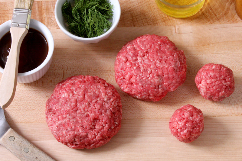 Ground Beef Grass Fed 16 Ounce Size - 10 Per Case.