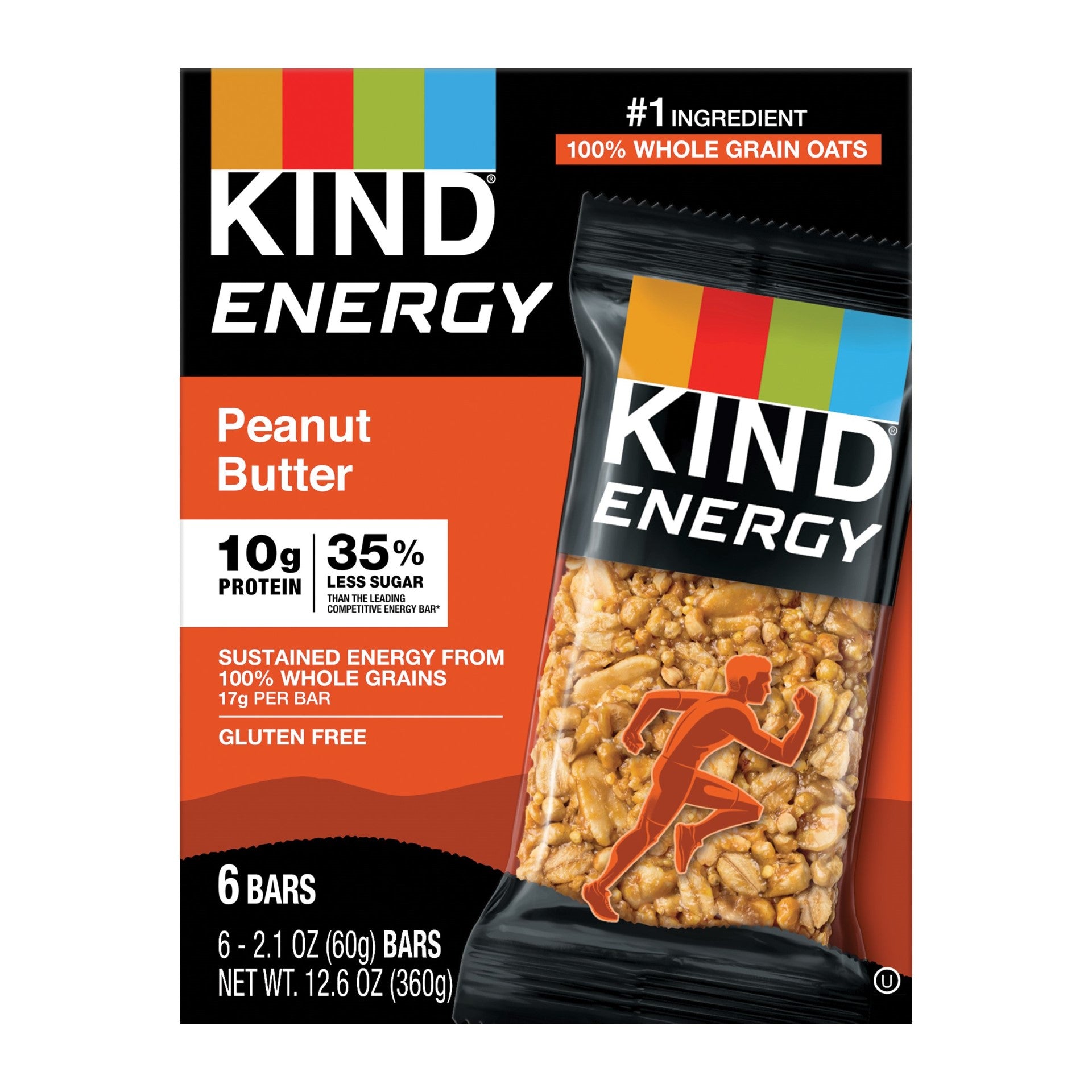 Kind Snacks Peanut Butter Bar Bar 12.6 Ounce Size - 5 Per Case.