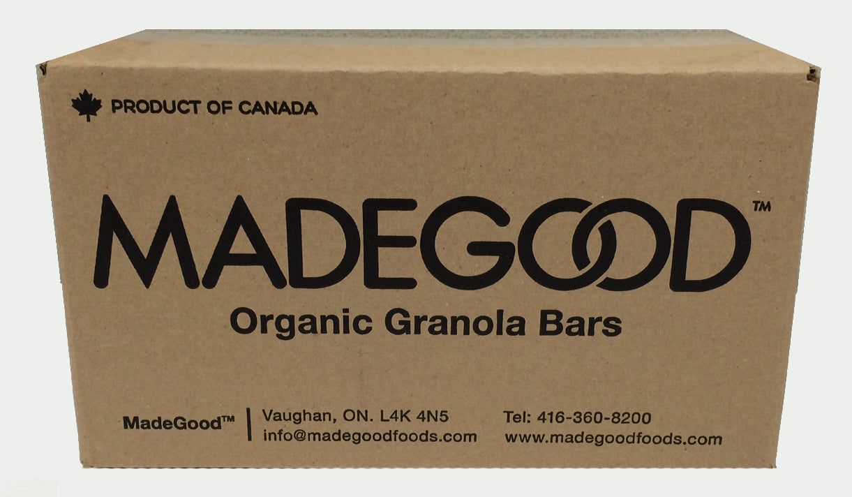 Madegood Mixed Berry Granola Snack Bar 6 Count Packs - 6 Per Case.