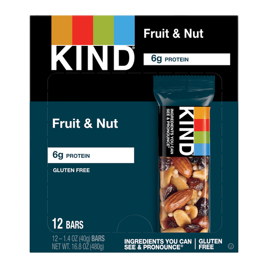 Kind Healthy Snacks Fruit & Nuts Delight Bar 1.4 Ounce Size - 72 Per Case.