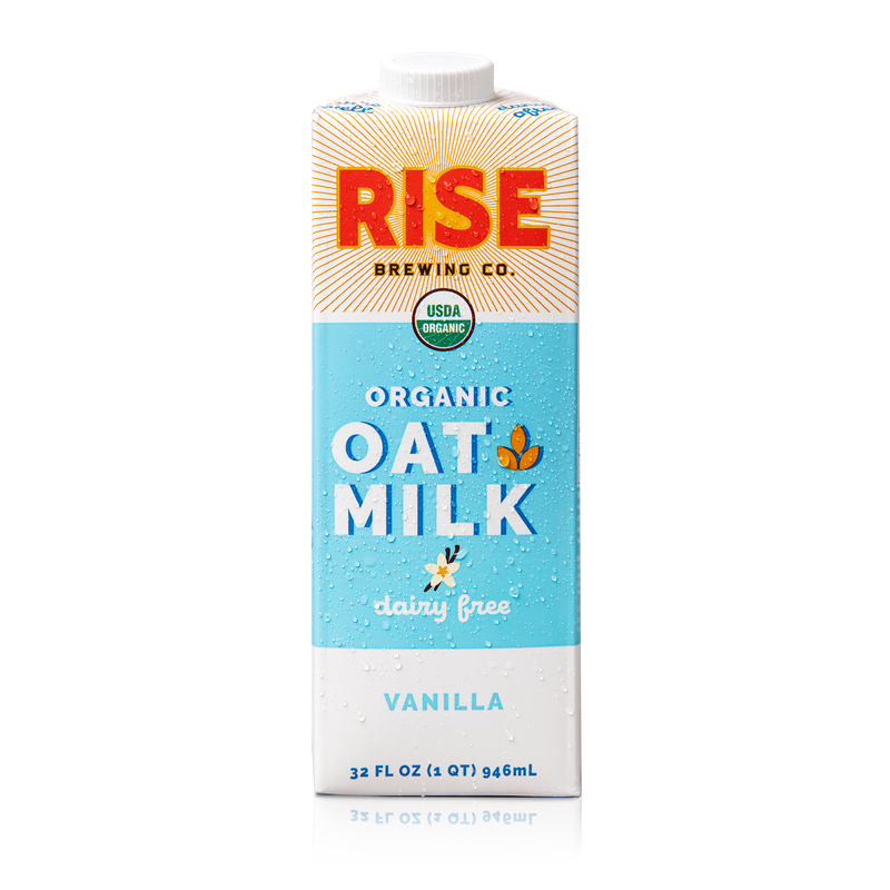 Rise Brewing Co Vanilla Oat Milk 32 Fluid Ounce - 6 Per Case.