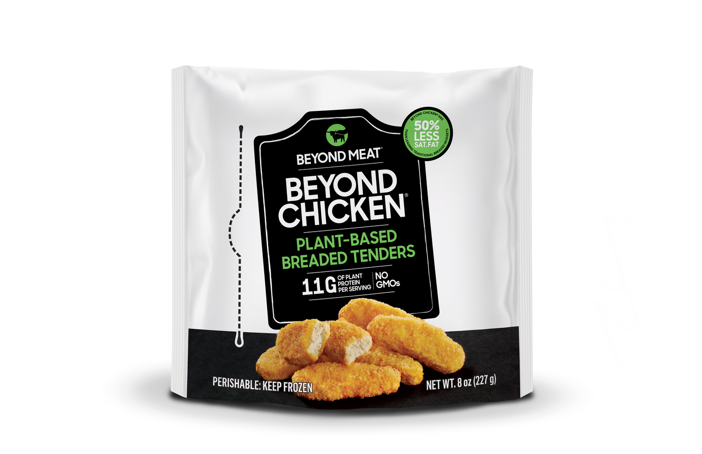 Beyond Meat Beyond Chicken Plant Based Breaded Tenders 8 Ounce Size - 8 Per Case.