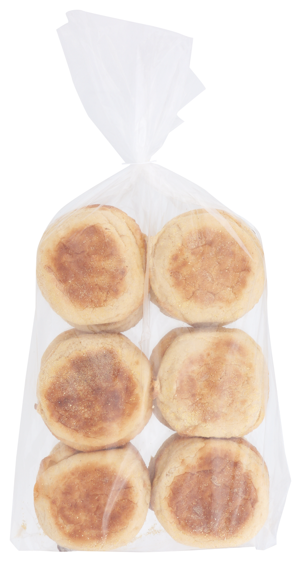 Fspl Baker's Select Whl Grn English Muffin 12 Each - 6 Per Case.