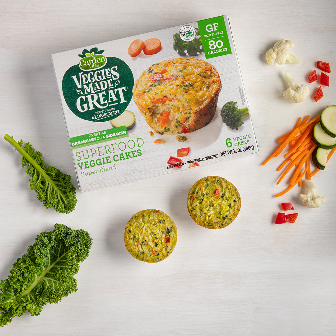 Veggie Made Great Superfood Veggie Cakes 12 Ounce Size - 8 Per Case.