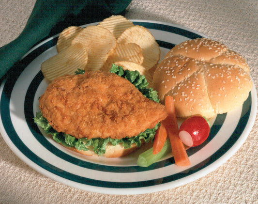 Chicken Fully Cooked Smartshapes™ Nae G'n's Breaded Brst Cutlet Avg 5 Pound Each - 2 Per Case.