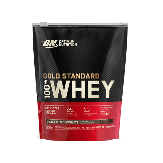 Optimum Nurition Whey Double Rich Chocolate Ea 1 Each - 6 Per Case.